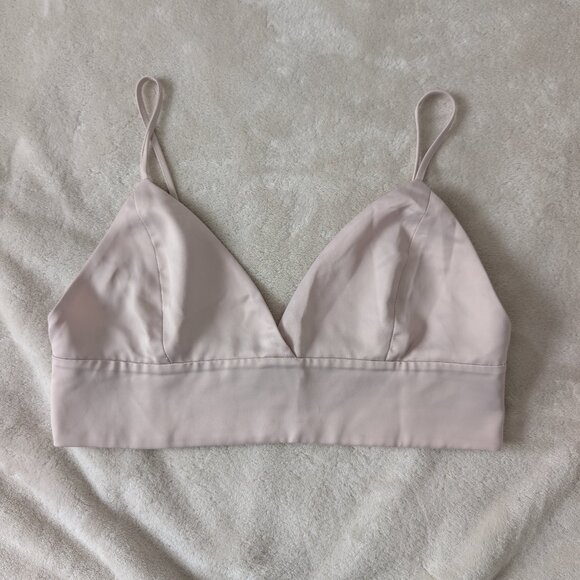Babaton Tops - Babaton Aria Satin look top / bralette